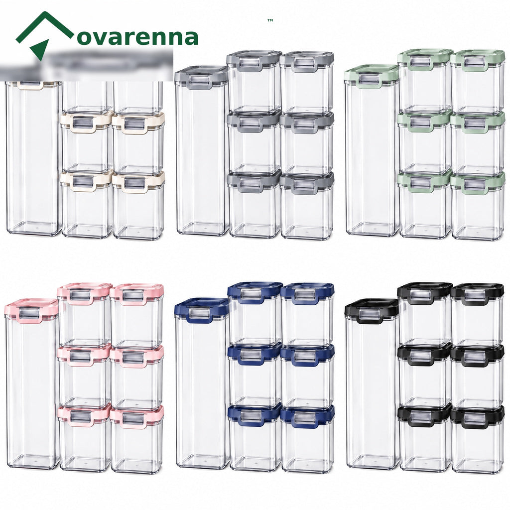 ovarenna Stackable Airtight Pantry Container Set main product image