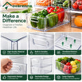ovarenna Clear Produce Storage Bin Set main product image