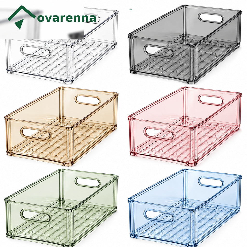 ovarenna Clear Produce Storage Bin Set detail image